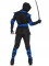 85653 5pc Ninja, Includes Shirt With Attached Wraps, Belt, Pants With Attached W