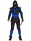 85653 5pc Ninja, Includes Shirt With Attached Wraps, Belt, Pants With Attached W