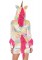 86724 Enchanted Unicorn, Features Velvet Zipper Front Dress With Tail And Magica