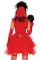 86730 2 Piece Beetle Bride, Includes Satin And Lace Dress With Tiered Tulle Skir