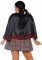 86761X 2 Pc Spellbinding School Girl, Includes Dress With Badge Accents And Cape