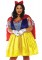 86765X 2 Pc Fairytale Snow White, Includes Cold Shoulder Velvet And Satin Dress 