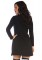 86768 More Boos Jersey Dress With Pockets And Keyhole Bodice