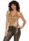 86776 2 Piece Disco Diva, Includes Backless Draped Chain Top And Shimmer Bell Bo