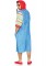 86842 Creepy Killer, Features Printed Hooded Jumpsuit With Pockets And Double Si