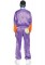 86845 2 Pc Awesome 80s Track Suit, Includes Zip Up Jumpsuit And Matching Headban