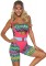 86888 80s Cardio Cutie, 4 Pc Includes Bodysuit, Bandeau, Belt, Headband