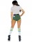 86891 4 Pc Hot Cop, Includes Top With Badge Accents, Dolphin Shorts With Donut P