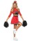 86895 3 Pc Varsity Babe, Includes Crop Top With Cheer Logo, Pleated Skirt, And P