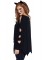 86897 2 Pc Cat Poncho, Includes Cat Face Poncho With Cut Out Sleeves, Knotted Fr