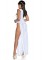 86904 2 Pc Egyptian Goddess, Includes Striped Cut Out Dress With Ornate Jeweled 