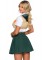 86912 3 Pc Sexy Scout, Includes Top With Attached Vest And Badge Accents, Necker