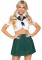 86912 3 Pc Sexy Scout, Includes Top With Attached Vest And Badge Accents, Necker