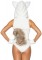86919 2 Pc Wild Thang, Includes Plush Hooded Snap Crotch Bodysuit With Furry Tai