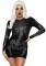 86928 Spandex Rhinestone Skeleton Dress