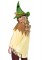 86935 2 Pc Scarecrow Poncho, Includes Fringed Poncho With Patch Detail And Match