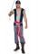 86940 3 Pc Plank Walking Pirate, Includes Shirt Vest Combo With Attached Belt, T