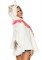 86945 Llama Poncho, Features Plush Poncho With Pom Pom Tassel Wrap And Llama Fac
