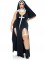 86972X 3 Pc Sultry Sinner, Includes Dual Slit Garter Dress With Vinyl Cross Deta