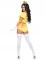 86990 3 Pc Sexy Sunflower Princess, Includes Romper, Jewel Choker, And Crown