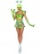 87067 5 Pc Beam Me Up Babe, Includes Metallic Lame Crop Top, Iridescent Clear Sk