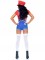 87070 3 Pc Gamer Babe, Includes Character Crop Top, Suspender Shorts With Icon A