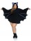 87084X Moonlight Bat, Features Ultra Soft Dress With Wing Sleeves And Ear Hood