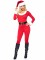 87091 3 Pc Santa Baby, Includes Spandex Jumpsuit With Fur Trim, Belt, And Santa 