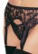 Lace Garter Belt With Thong (6 Pc Only)