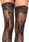 Romantic Rose Lace Thigh Hi With Lace Top