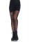 Double Layer Shredded Spandex And Fishnet Tights