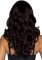A2766 24 Misfit Long Wavy Bang Wig - Brown