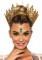 A2844 Glitter Die Cut Crown With Jewel Accent