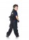2 Piece Swat Officer Multi Pocket Utility Vest Fingerless Gloves