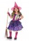 3 Piece Black Cat Witch,dress With Kitty Tail, Gloves,witch Hat With Ears