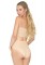 NK003 2 Pc Seamless Opaque Microfiber Ribbed Bandeau Top And High Waist Brief
