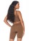 NK004 2 Pc Seamless Opaque Spandex Crop Tank And Bike Shorts