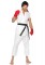 5 Piece Ryu Includes Shirt Pants Belt Gloves And Head Band