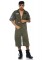 TG86774 Top Gun Mens Short Flight Suit With Interchangeable Name Badges