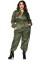TG86931X Top Gun Parachute Flight Suit, Features Zip Up Nylon Jumpsuit With Inte