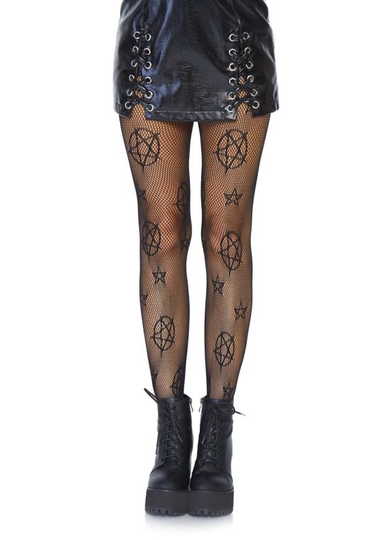 Leg Avenue 8144 Occult Net Tights in Hosiery, Leggings, Stockings