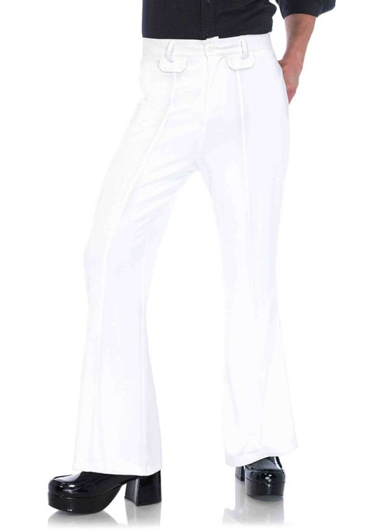 Men Bell Bottom Pants Thick Stretch Flare Formal Slim Trousers Fit size  29-37 | eBay