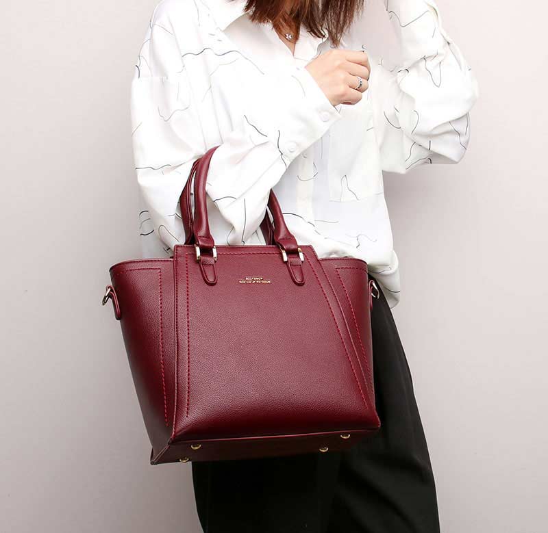 Emma Jones Medium Size Vegan Leather Fancy Crossbody Handbag - Grey in Bags,  Backpacks, Handbags & Wallets - $61.59