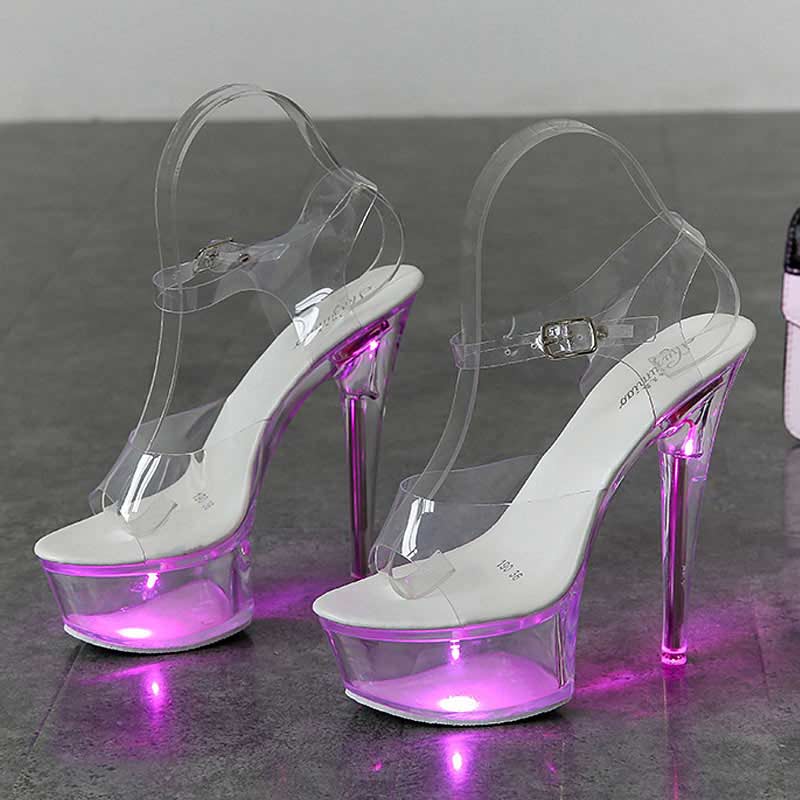 RAID Wide Fit Wink block heeled sandals in lavender | ASOS