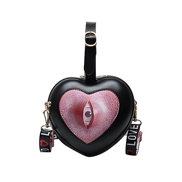 Dr. Martens Heart Shaped Backpack - Black