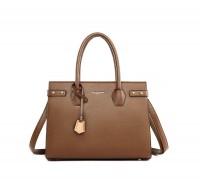 Oblong Style Shoulder Crossbody Handbag - Yellow