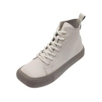 Vulcan92 Lace-Up KPOP Ankle Trainers - Gray