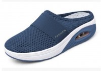 Anti-Slip Premium Orthopedic Diabetic Flat Slippers - Blue
