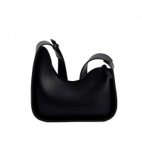 Casual Daily Zipper Pastel Shoulder Bags - Black