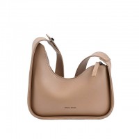 Casual Daily Zipper Pastel Shoulder Bags - Khaki